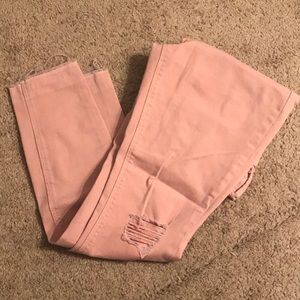 Old Navy jeans, peach